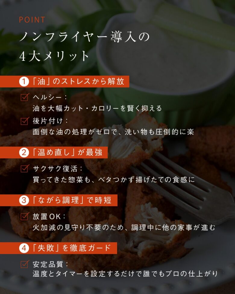 ノンフライヤーとは？