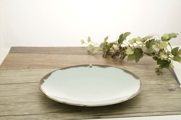 152 光琳飾皿 桐大皿1客 茶入1客 皿立て1客 未使用 工芸品