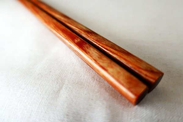 木製細箸(胴張)木肌23.5cm