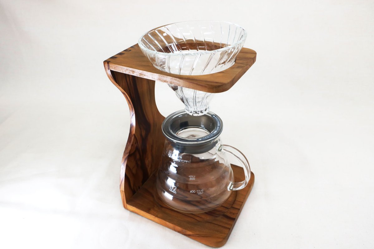 V60オリーブウッドスタンドセット