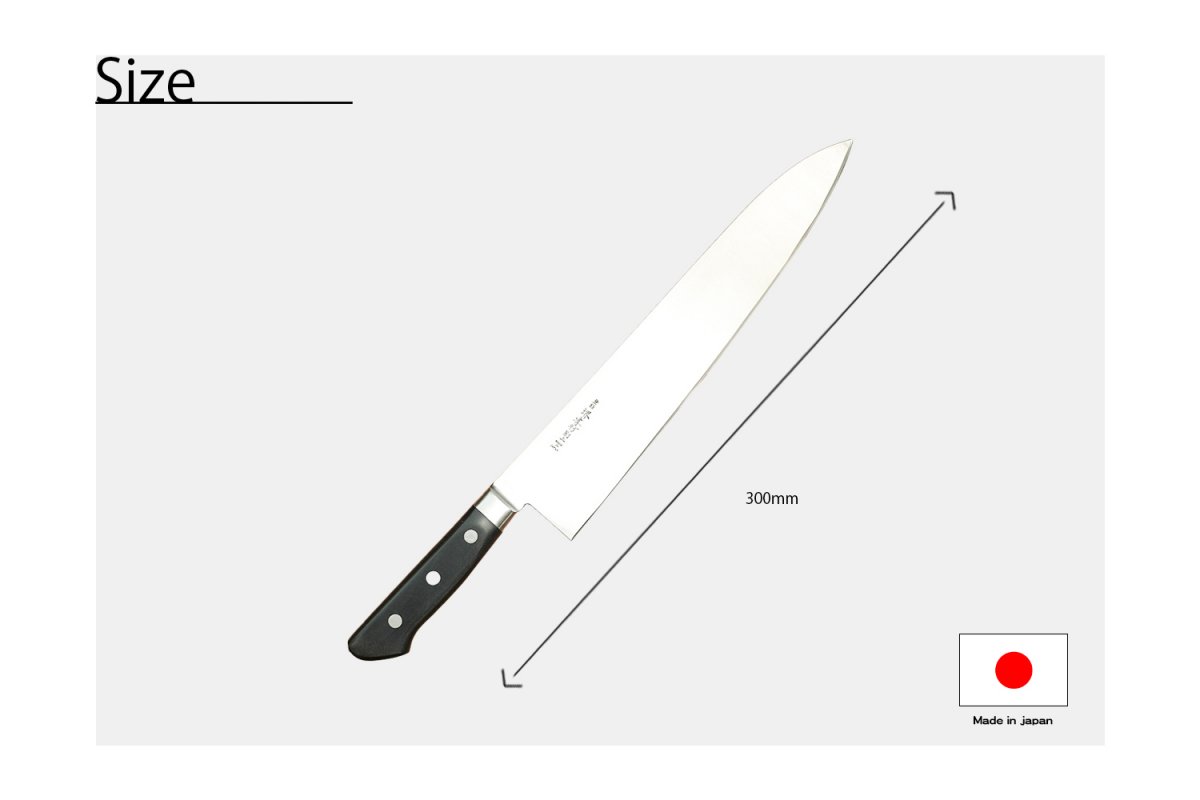 青木刃物製作所日本鋼 牛刀300mm << KOHNOオンラインショップ