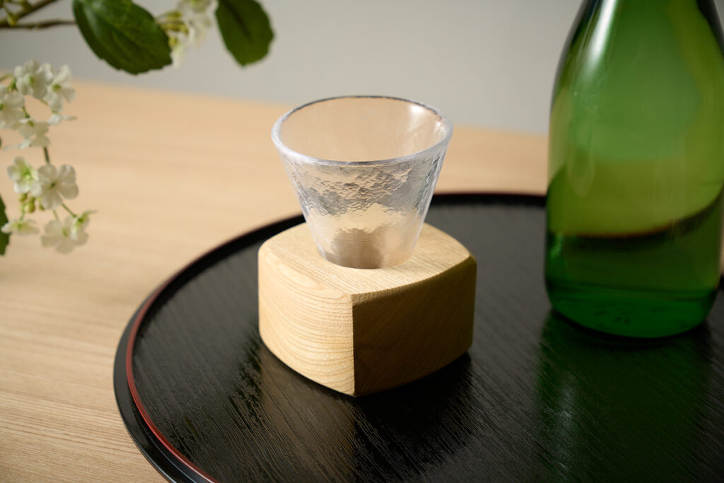 【所以 馬上杯】グラス・木台セット